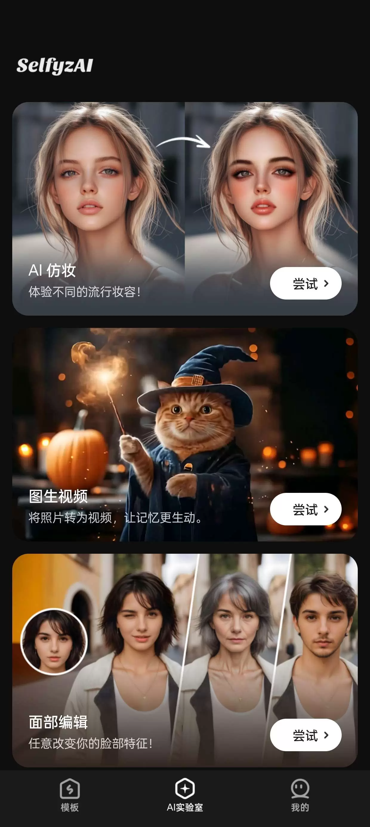 【分享】SelfyzAI Ai扩图，图生视频ai视频高级版插图1