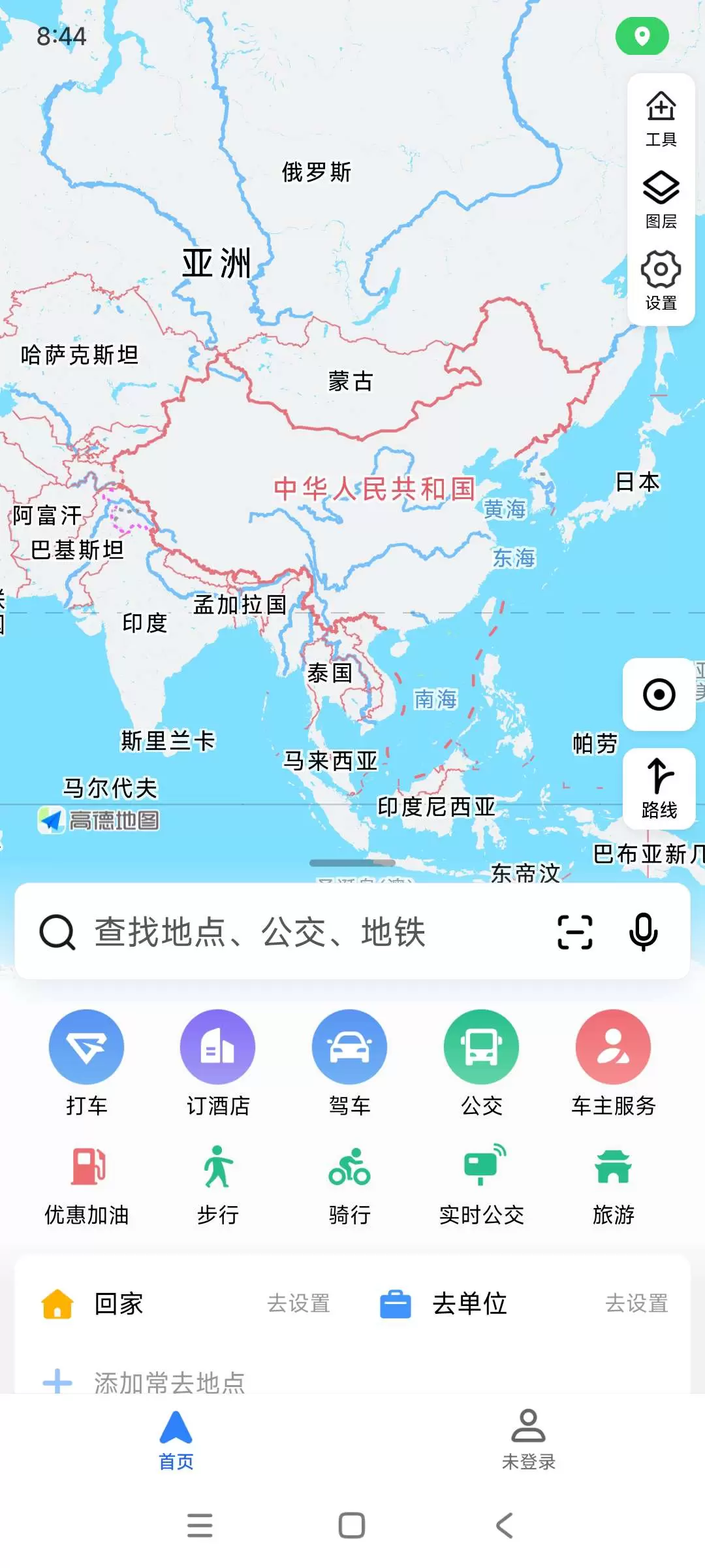 【分享】高德地图✈️v15.01 去广告版❗精简好用插图2